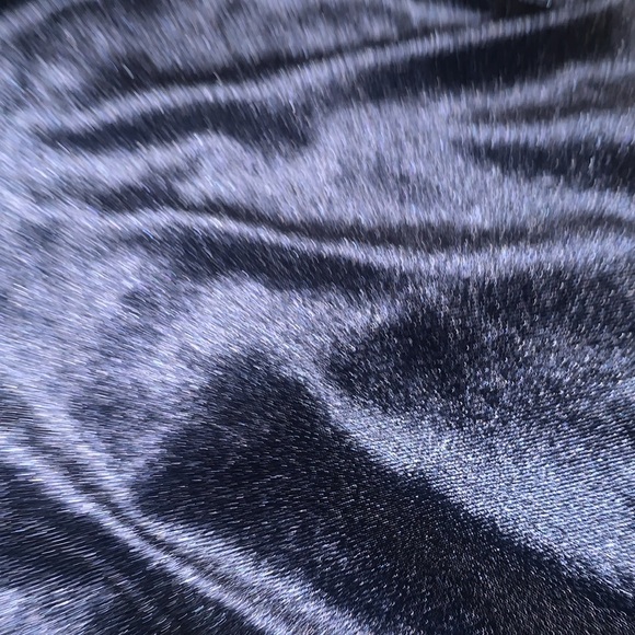 Dark Blue velvet dress. - Picture 4 of 4